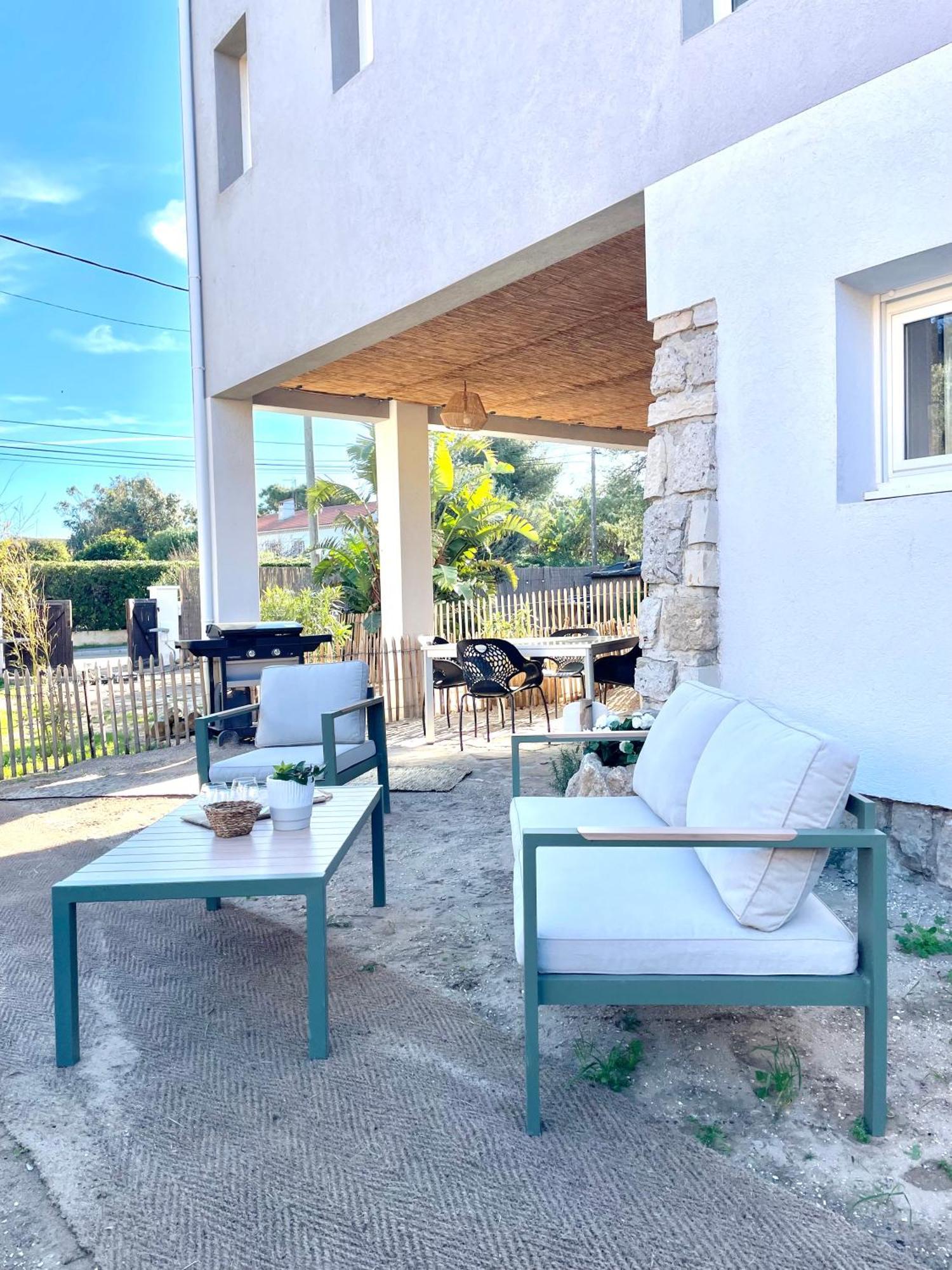 Bas De Villa - 300M Plage De La Capte - 2 Hebergements Disponibles Hyères Exteriér fotografie
